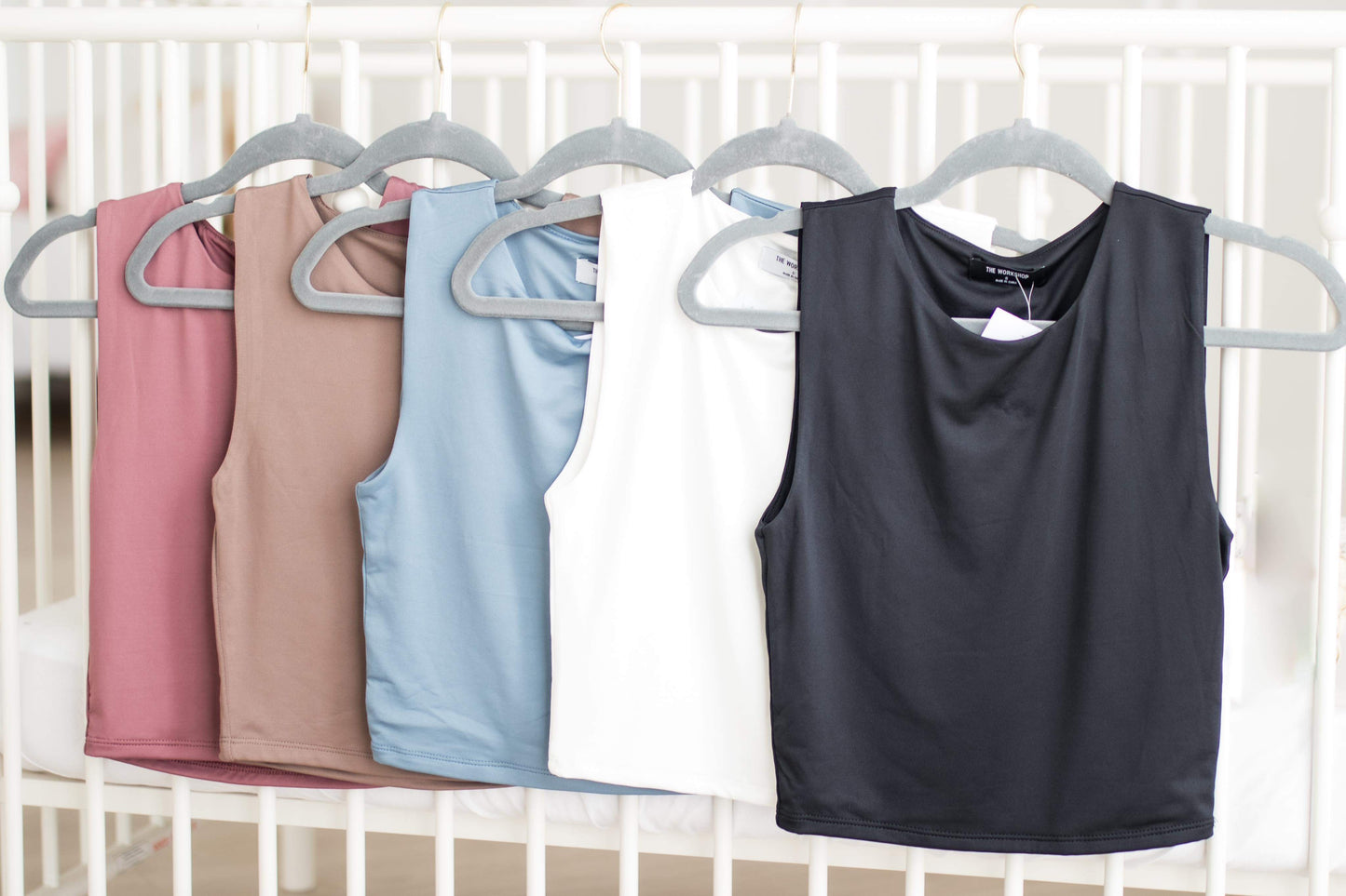 Dressy Half Tank - Black