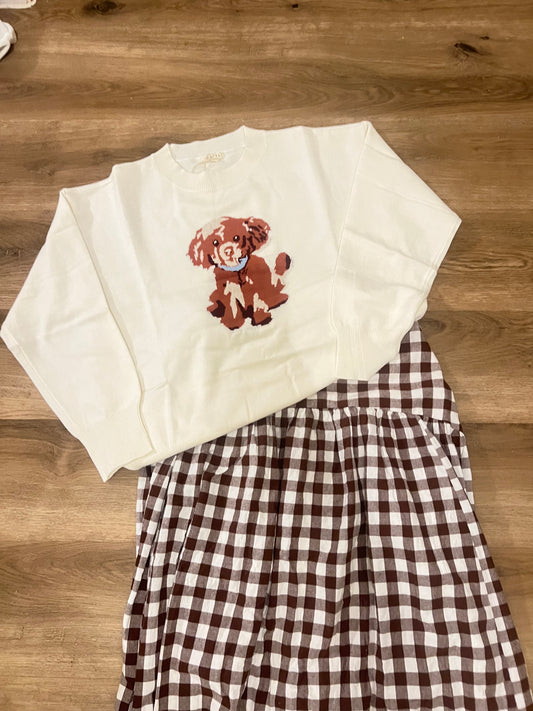 “Puppy Love” Sweater
