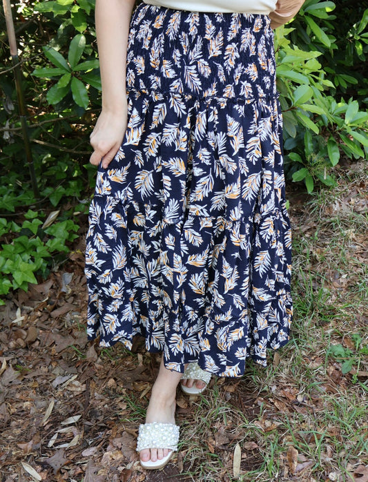 “Beach Getaway” Midi Skirt