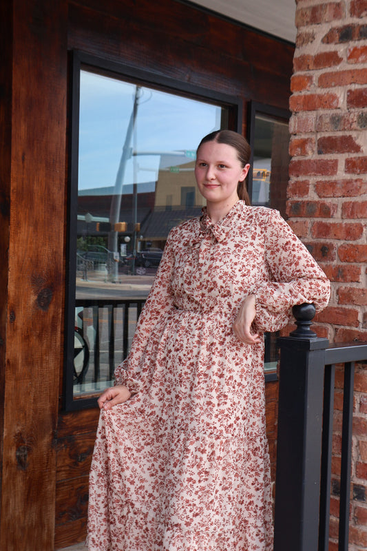 “Autumn Flare” Dress