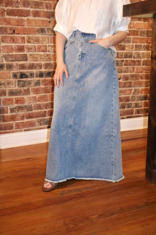 The “Jordyn” Denim Skirt