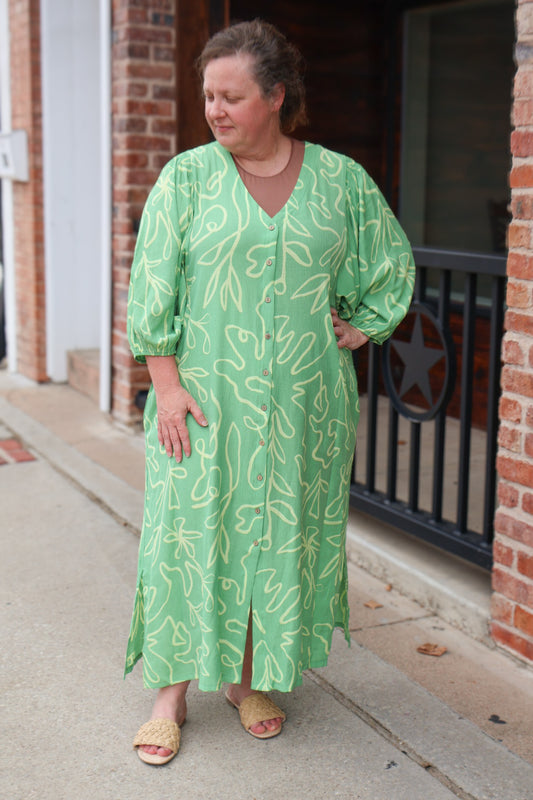 “Flash and Flora” Dress