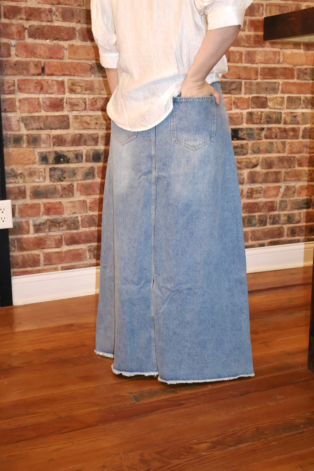 The “Jordyn” Denim Skirt