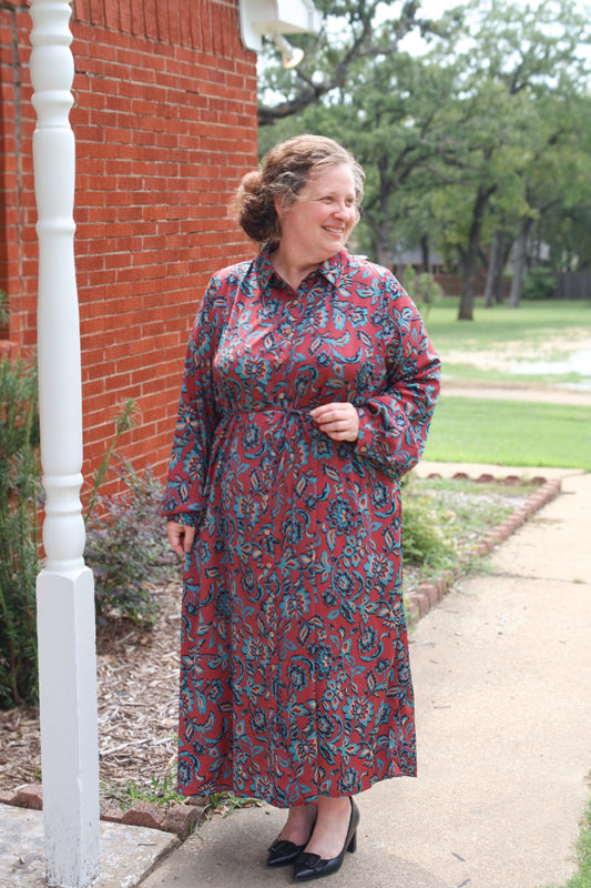 The “Autumn Charm” Dress