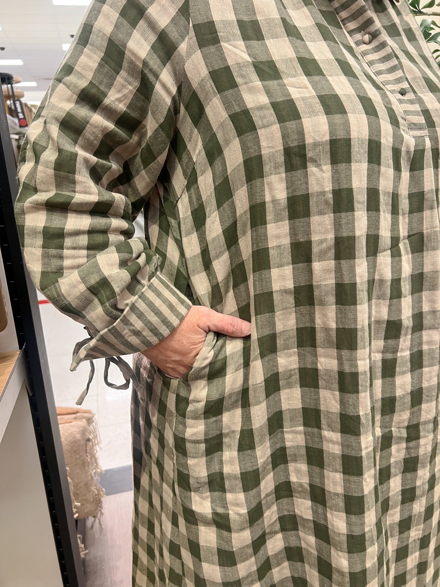 “Harvest Plaid” Dress