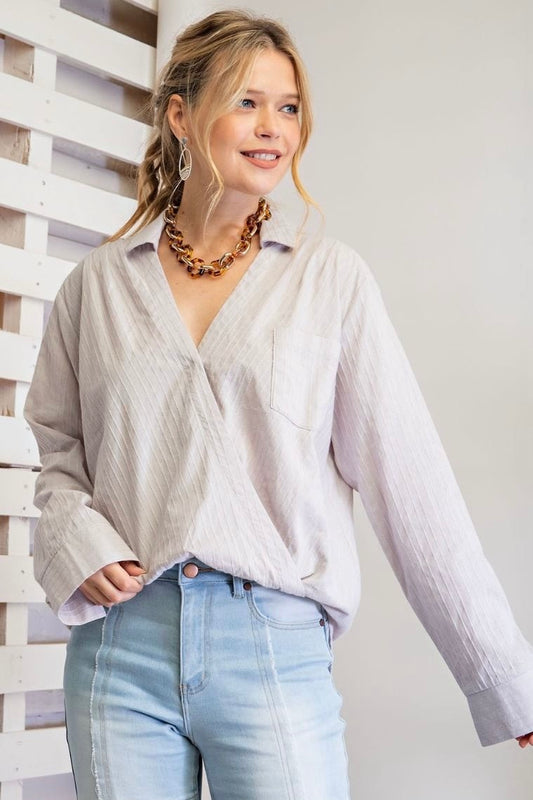 “Easy Everyday” Top - Grey