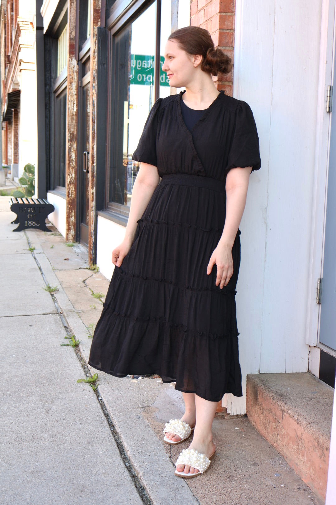 “Easy Does It” Midi Dress