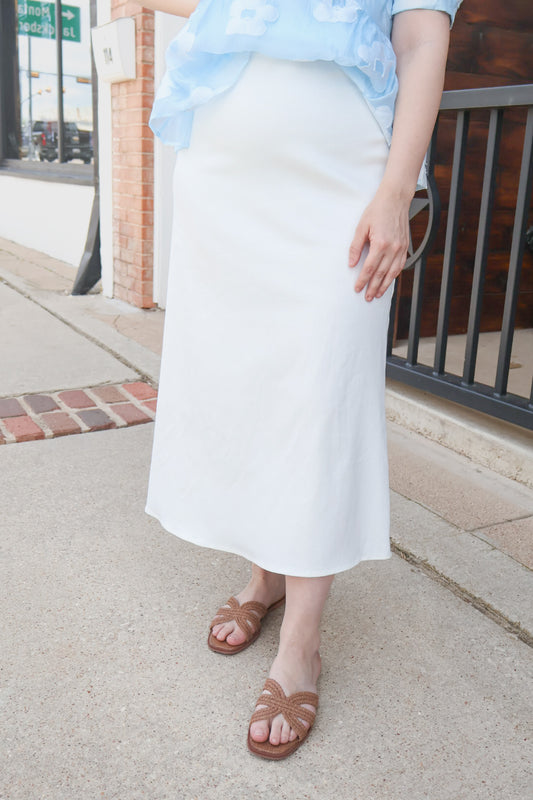 “Sweet Elegance” Midi Skirt