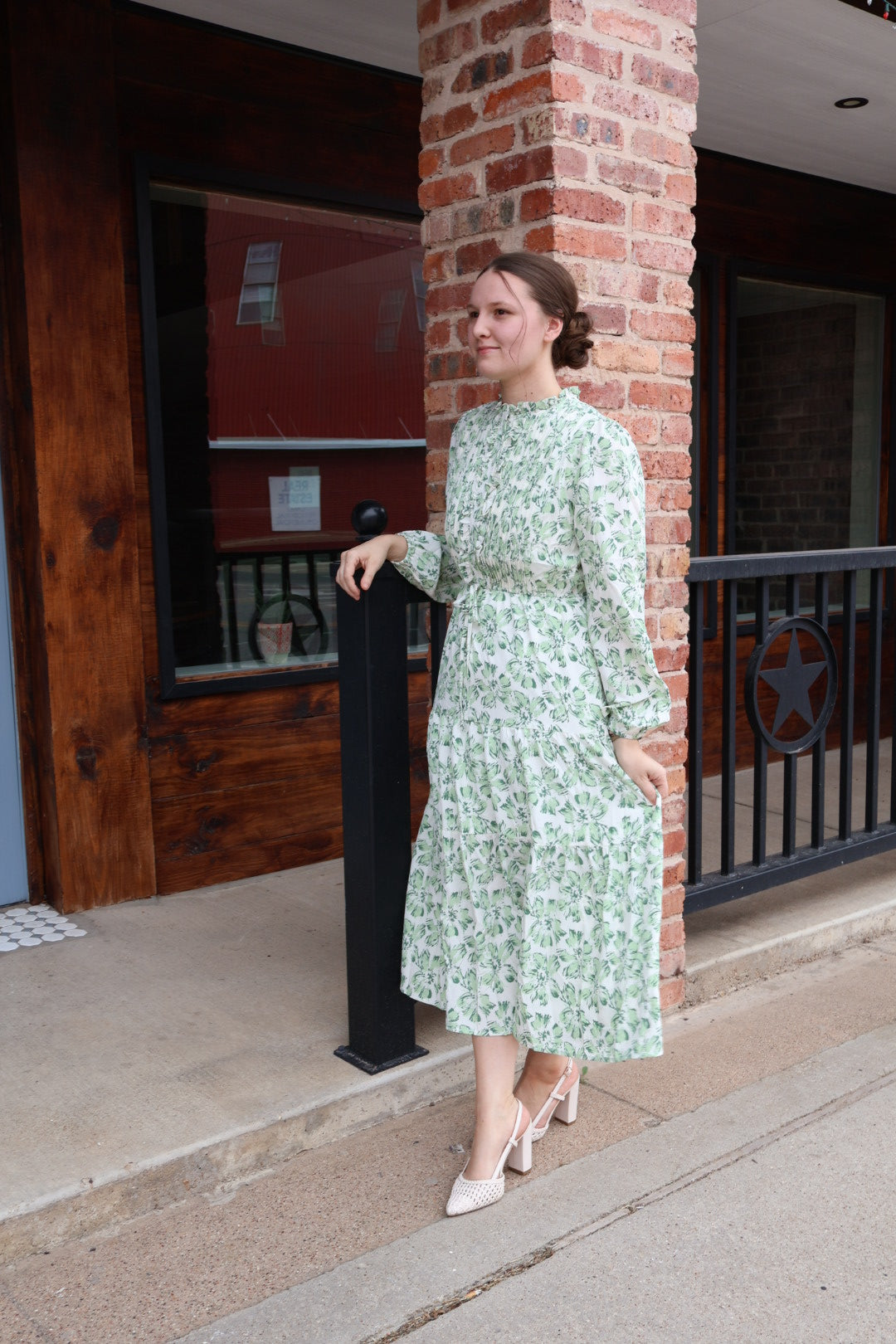 “Through the Garden” Dress