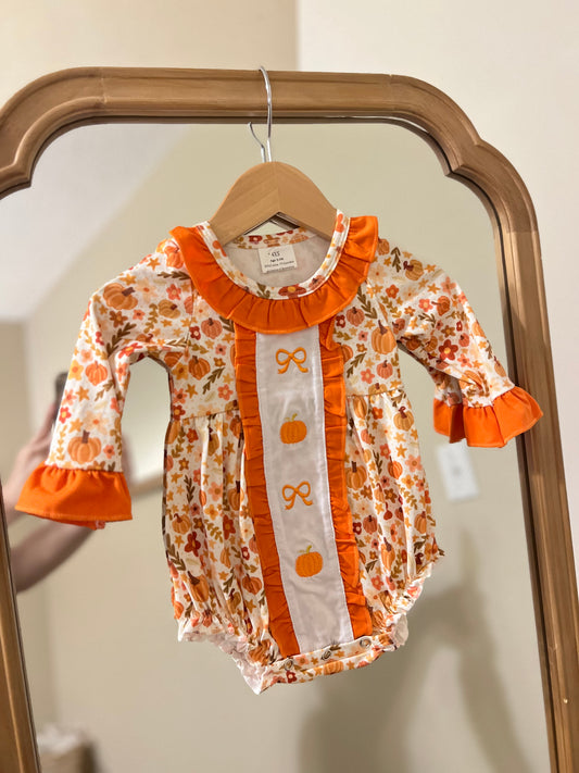 Pumpkins and Bows Bubble