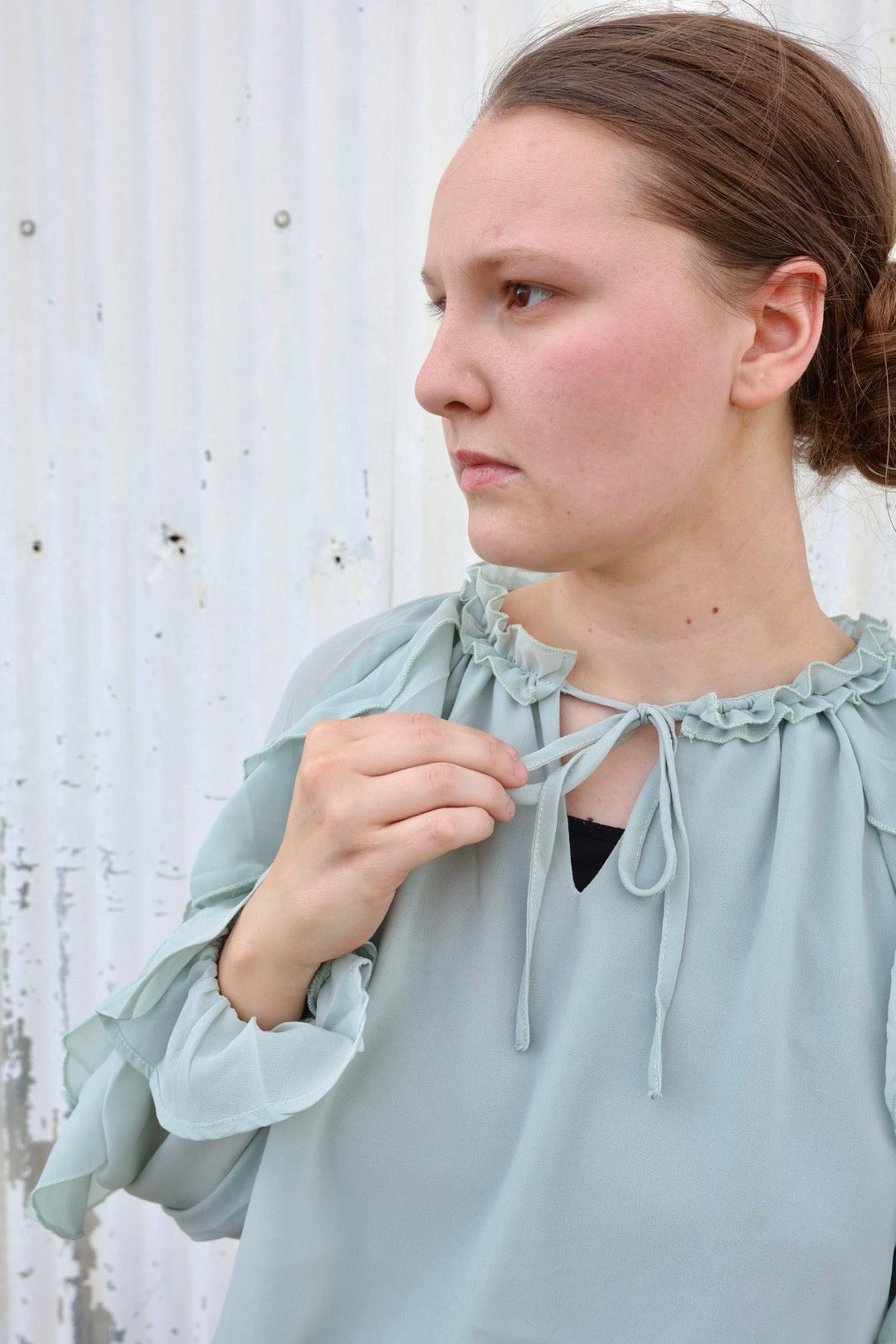 “Sage Moment” Top