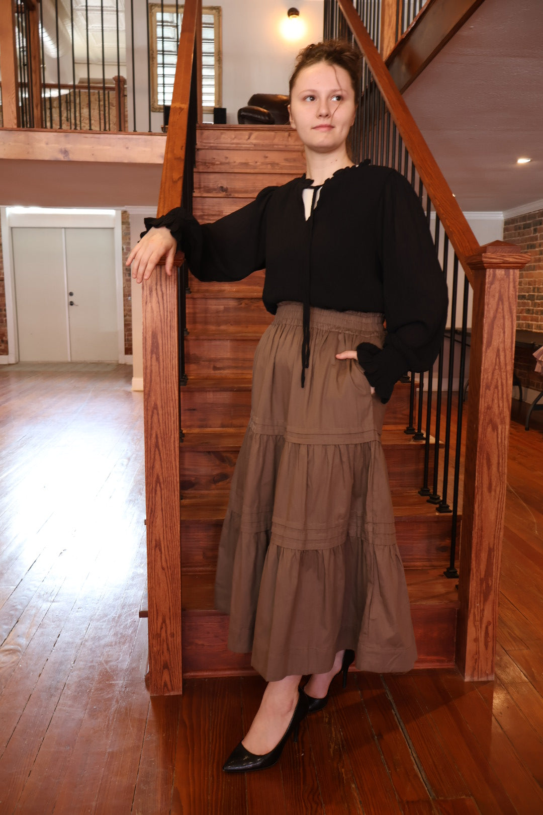 The “Penelope” Skirt - Mocha