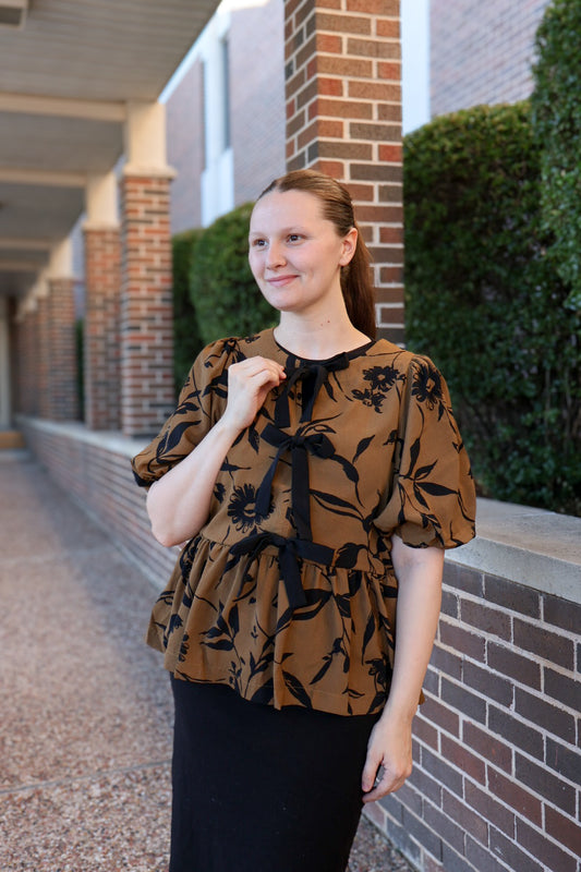 “Charming Petals” Top