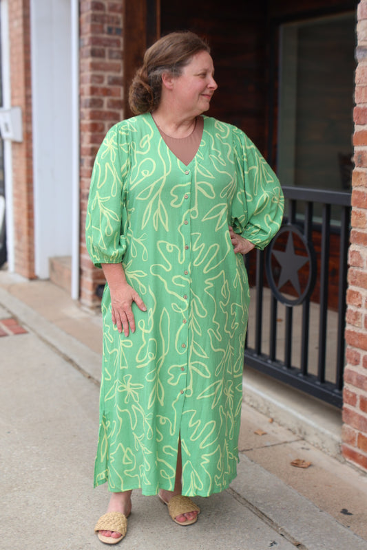 “Flash and Flora” Dress