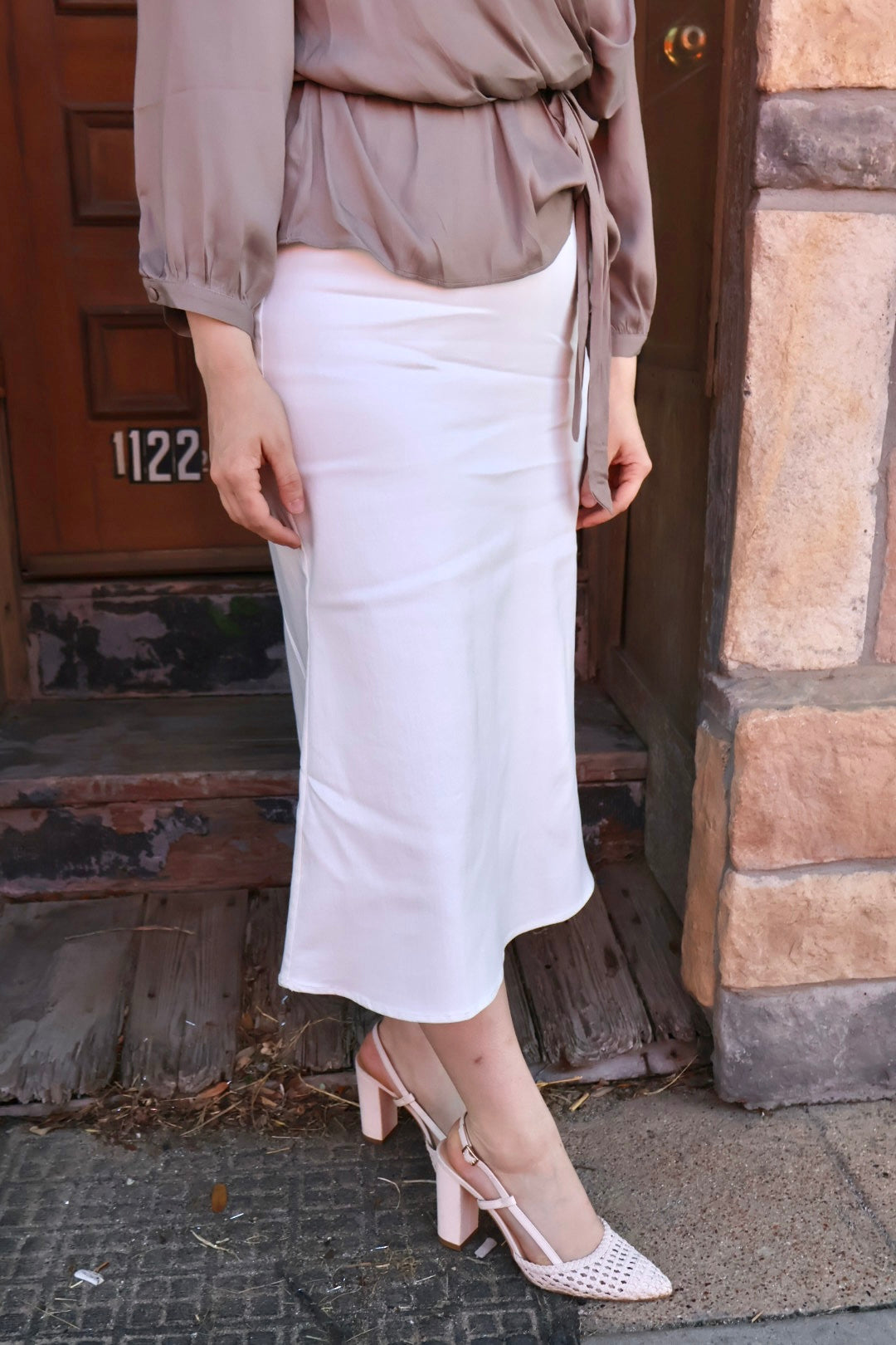 “Sweet Elegance” Midi Skirt