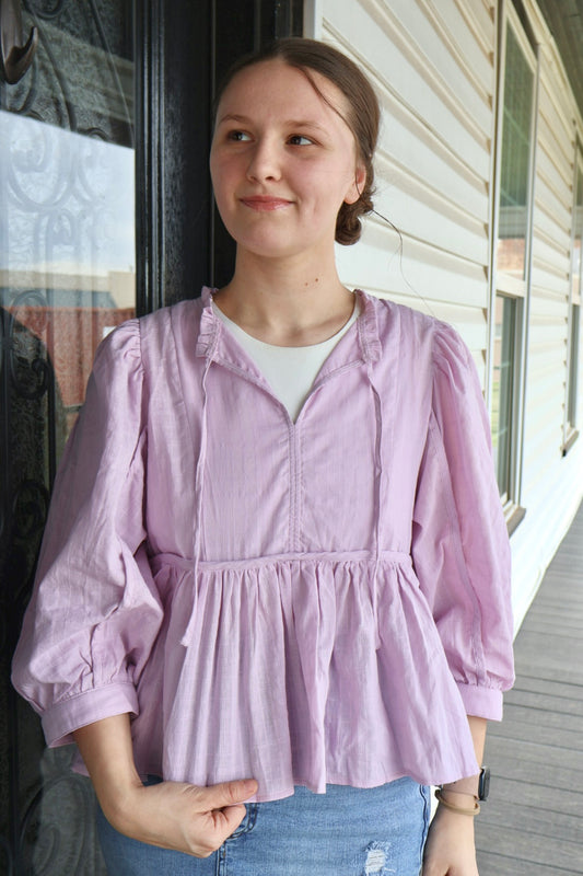 “Summer breeze” Top - Lavender