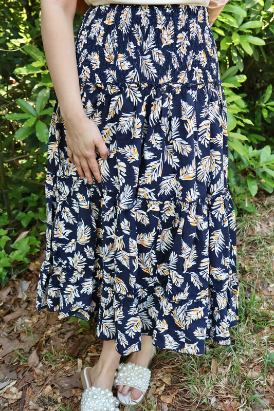 “Beach Getaway” Midi Skirt