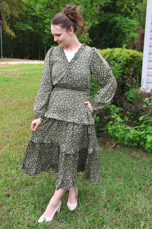 “Ditsy Daze” Midi dress