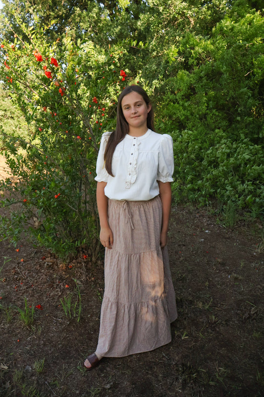 “Gingham Grace” Skirt