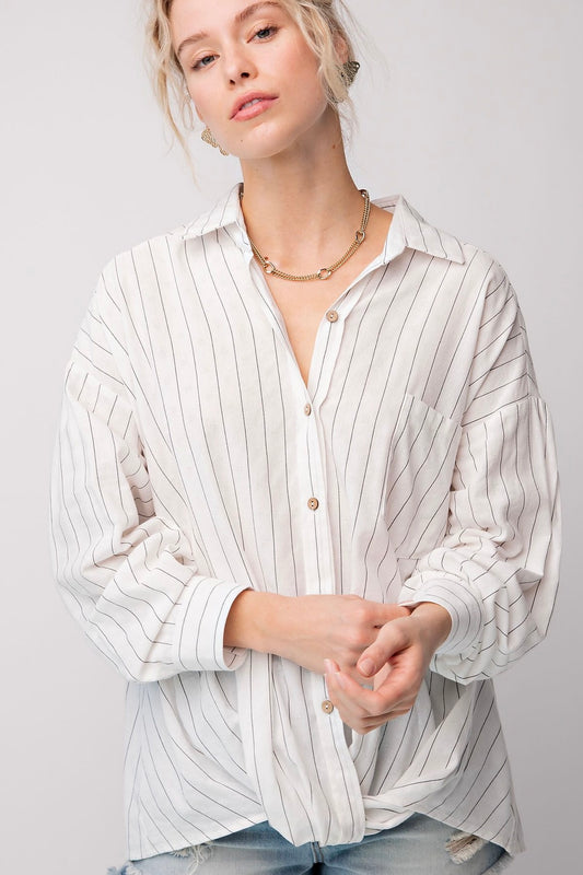 The “French Twist” Top