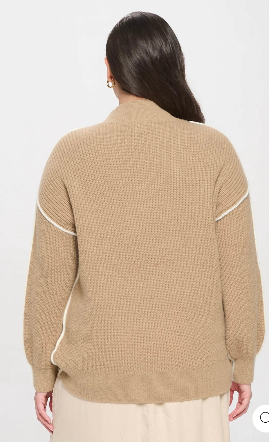 The “Wonderland” Colorblock Sweater