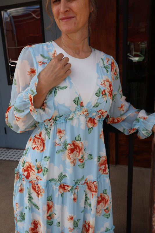 “Summer Nights” Floral Dress