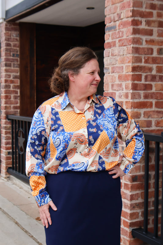 “Patchwork Party” Top