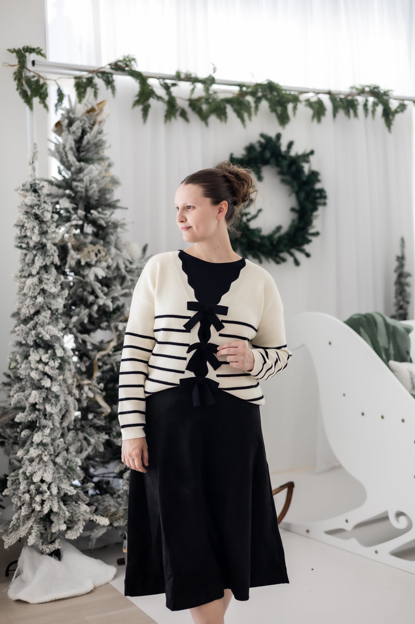 “Winter Stroll” Suede Skirt