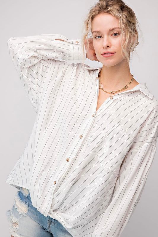 The “French Twist” Top