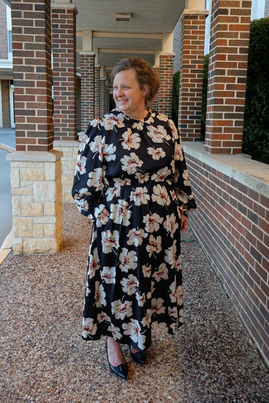 “Midnight Magnolia” Dress