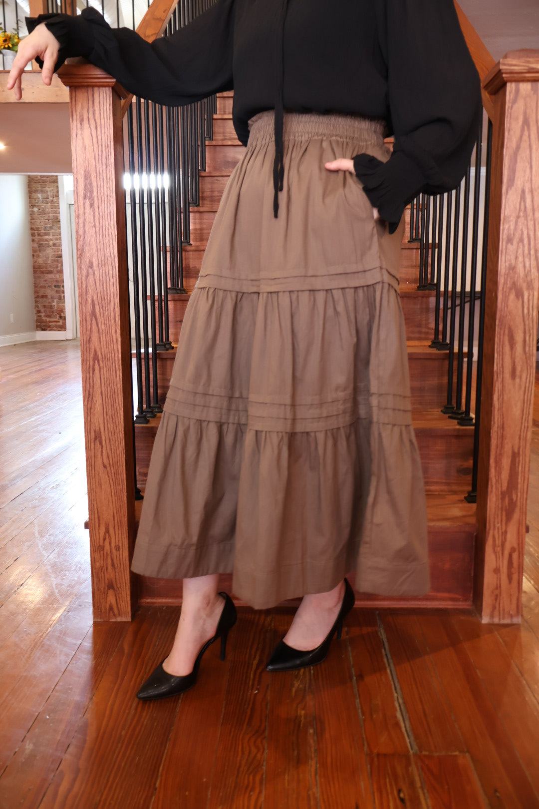 The “Penelope” Skirt - Mocha