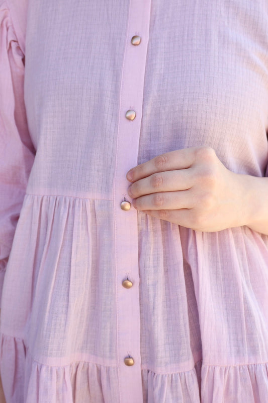 “Everyday Elegance” Top -Blush