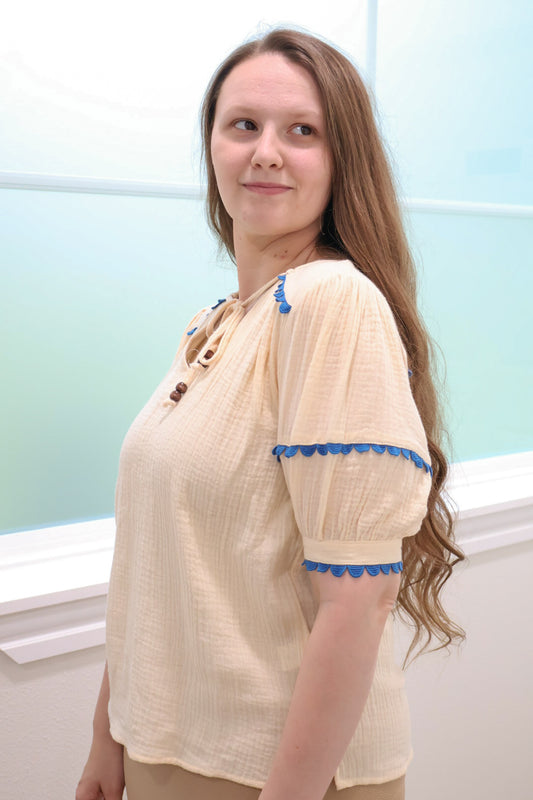 “Something Blue” Top
