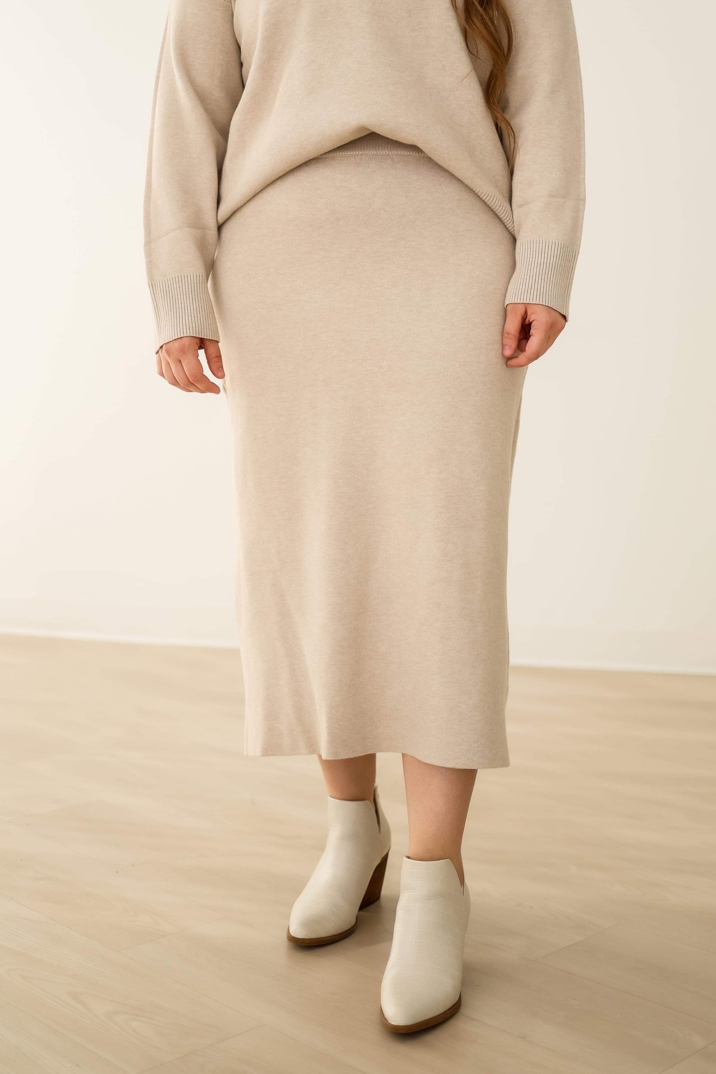 “Simply Cozy” Sweater Skirt