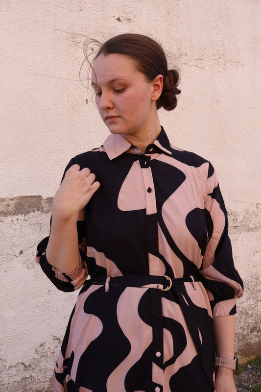 “Abstract Elegance” Dress