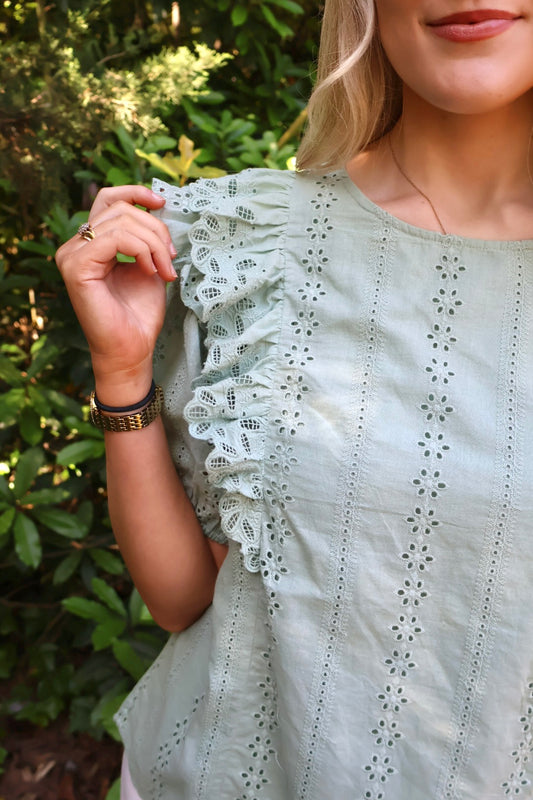 “Whimsy in Lace” Top