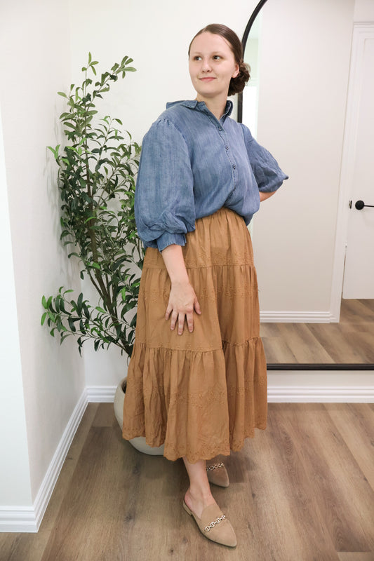 The “Golden Hour” Skirt