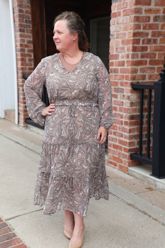 The “Harlow” Dress - Paisley
