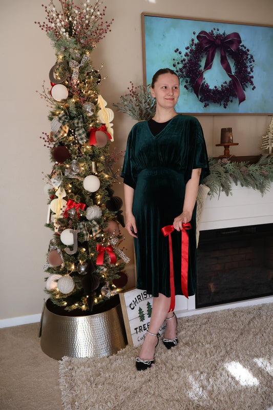 “Velvet Night” Dress