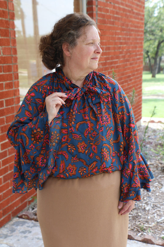 The “Fall Elegance” Top