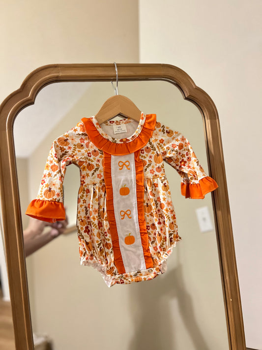 Pumpkins and Bows Bubble