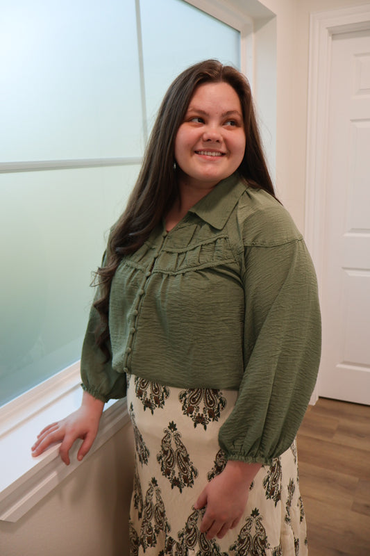 “Fern & Fable” Top