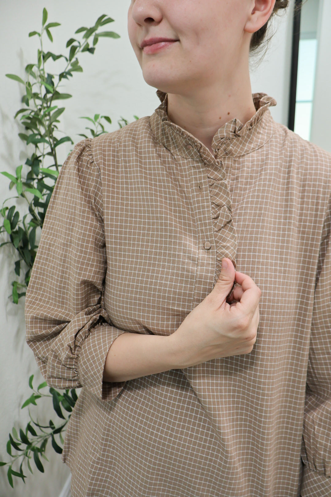 The “Oakley” Gingham Top