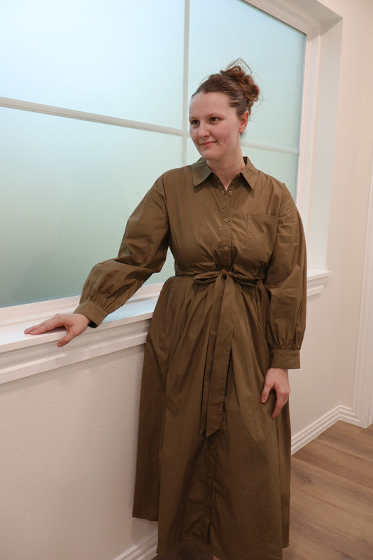 The “Olive Grove” Dress