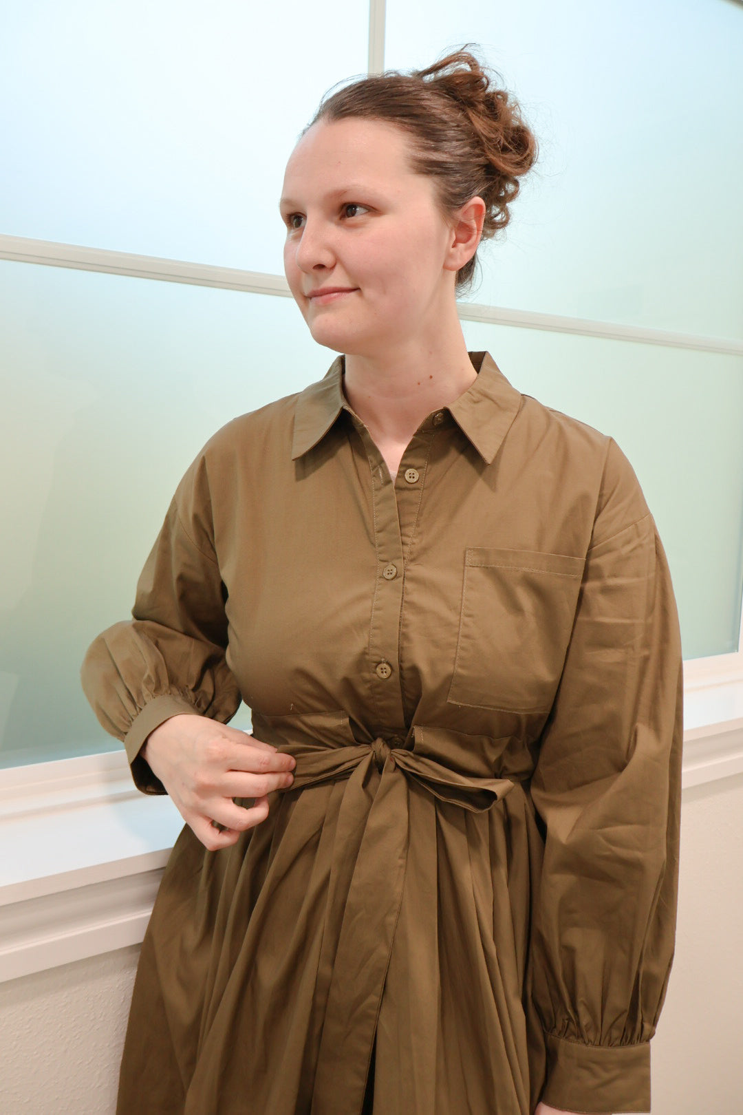 The “Olive Grove” Dress