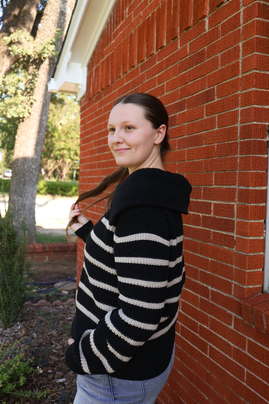 The “Sloane” Striped Sweater