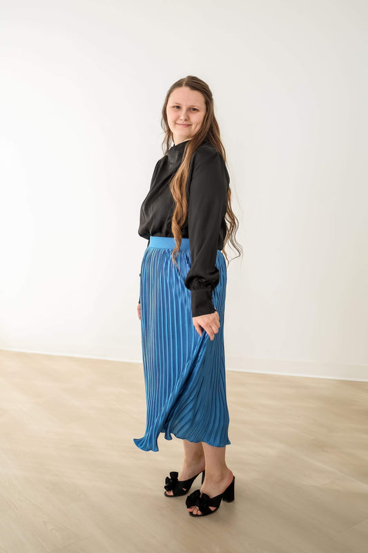 “Whisk Me Away” Midi Skirt