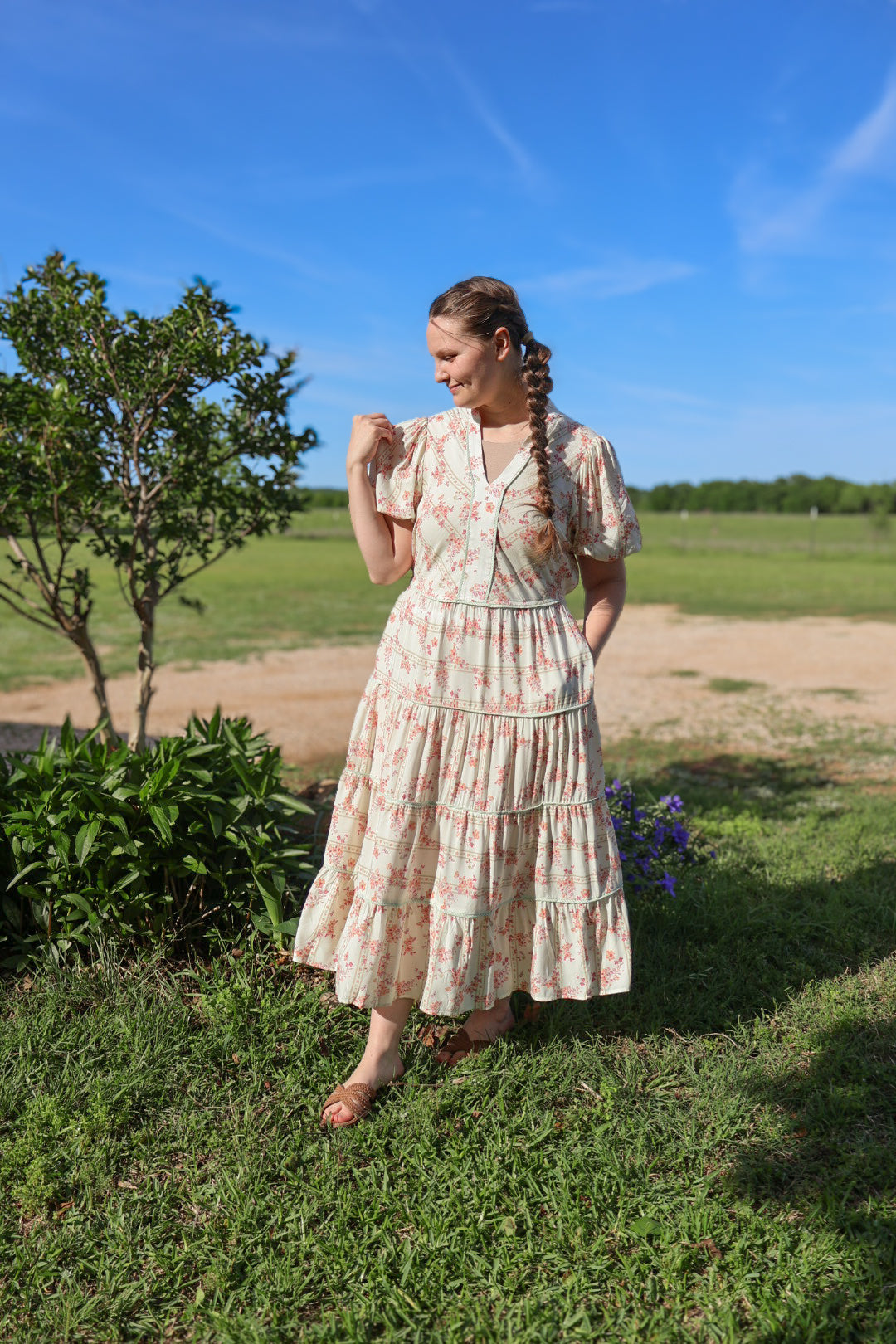 “Bloom and Glow” Dress