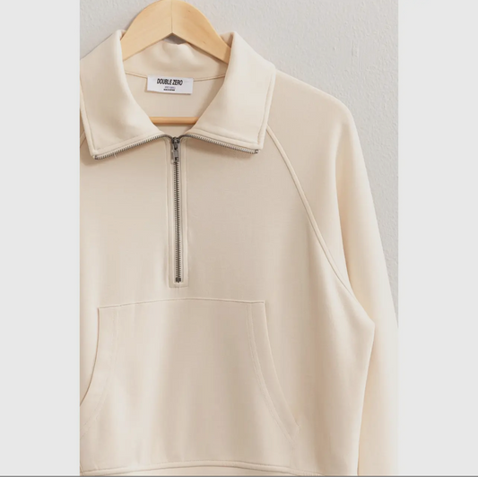 “Day on the Town” Quater Zip Pullover