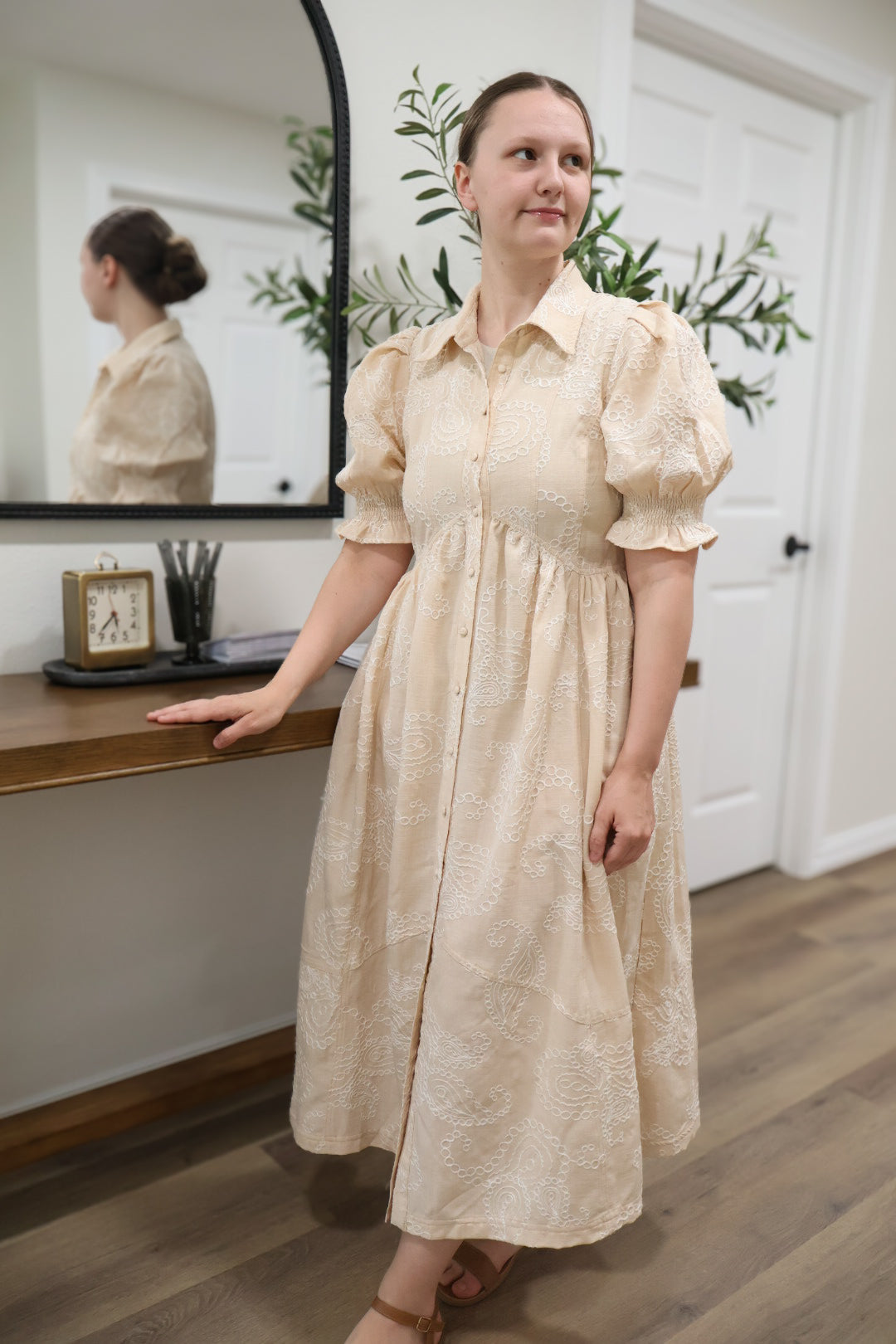 “Bamboo and Lace” Dress